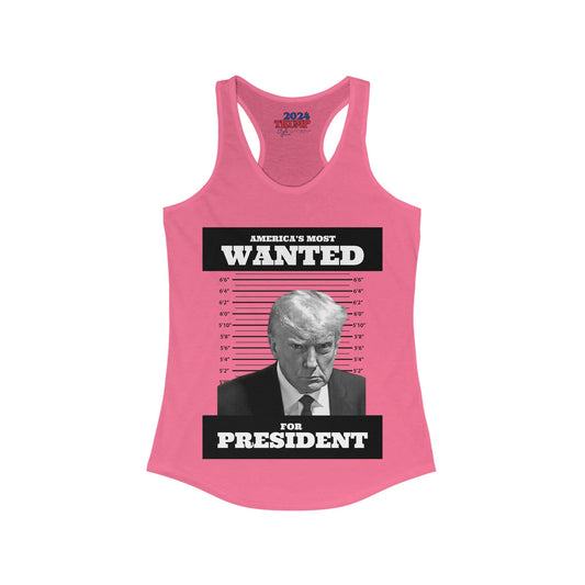 Women's Racerback Tank - Most Wanted