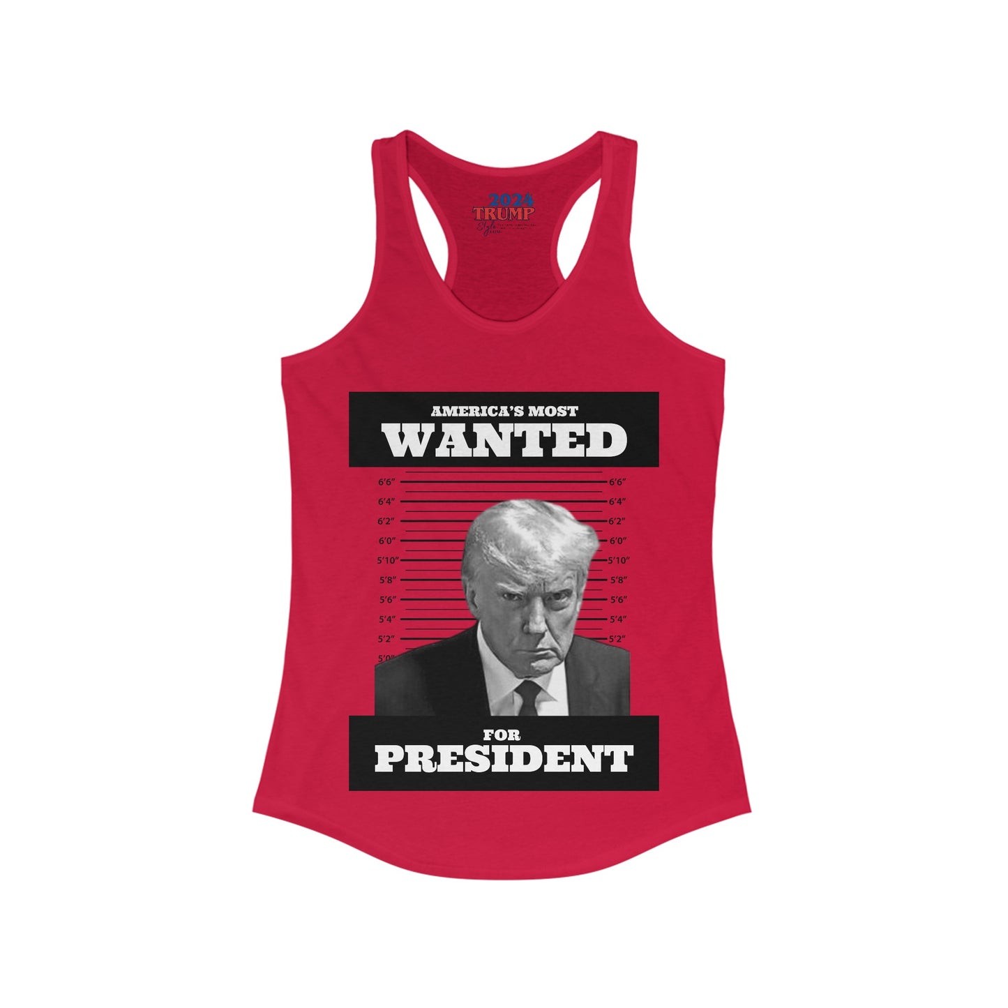 Women's Racerback Tank - Most Wanted