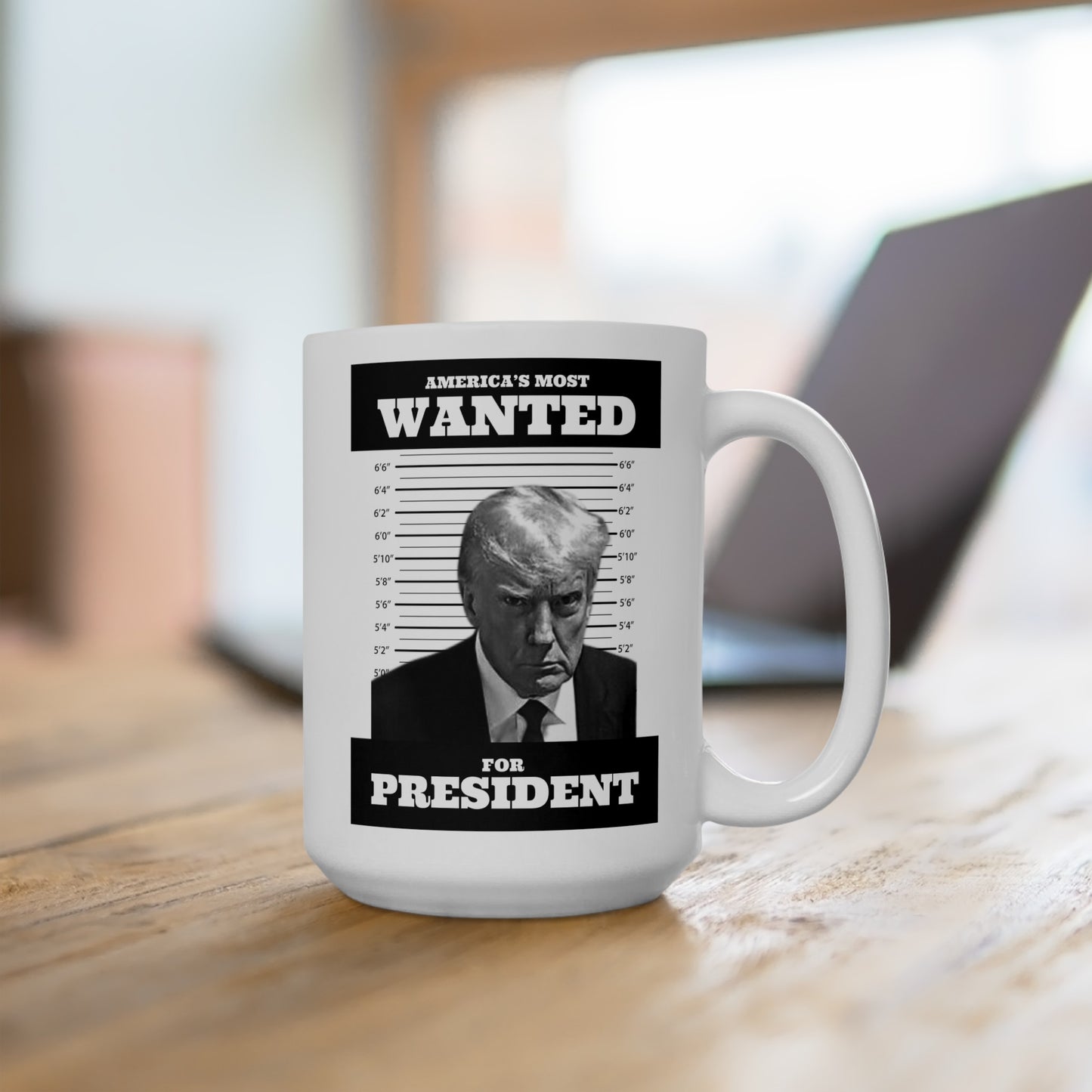 Trump Mugshot Mug! America's Most Wanted