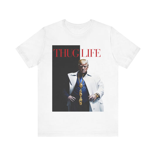 Trump "Scarred" Thug Life Unisex Jersey Short Sleeve Tee